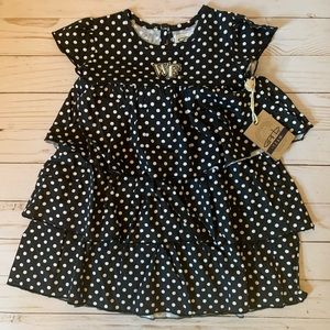 Wake Forest Garb Athletics Tiered Dress 2T NWT
